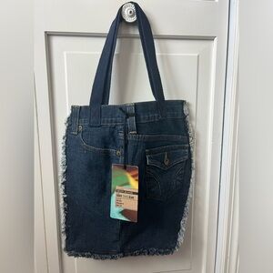 Unique DKNY Denim Jean Bag